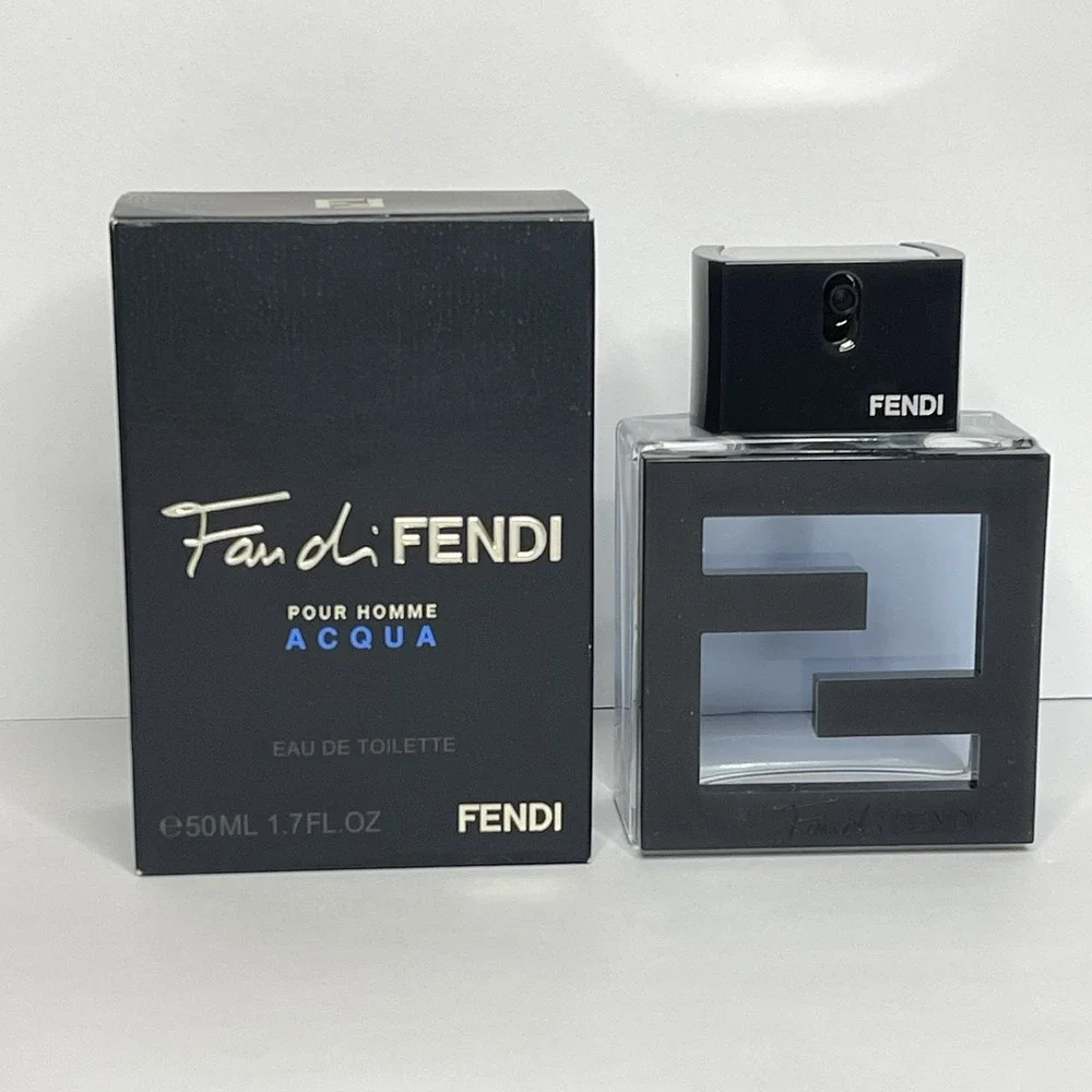 Fan Di Fendi ACQUA Pour Homme 50 ml / 1.7 oz EDT Spray Men - NEW With Box